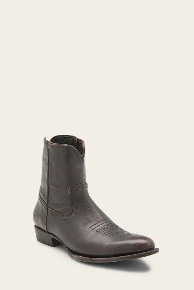 Frye Mens AUSTIN INSIDE ZIP BLACK – Frye Canada