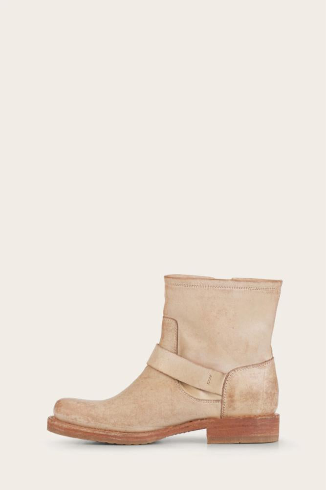 Frye veronica outlet bootie tan