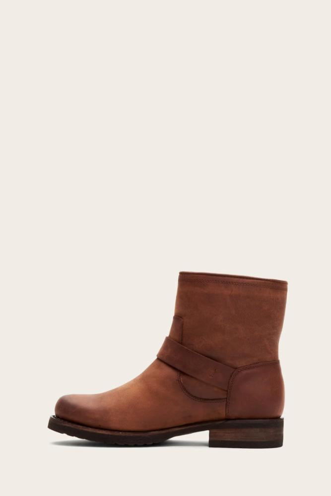 Frye Women VERONICA SHEARLING BOOTIE COGNAC Frye Canada