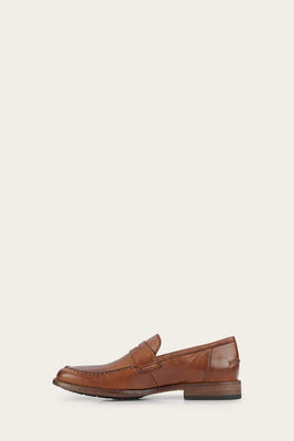 Frye Mens TYLER PENNY BRONZE/BRUSH OFF LEA