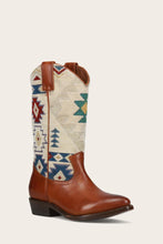 Load image into Gallery viewer, Frye Women BILLY SOUTHWEST PULL ON CARAMEL/ANTQPULLUP/STHWST FAB