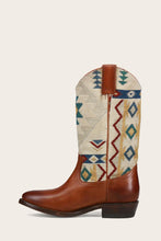 Load image into Gallery viewer, Frye Women BILLY SOUTHWEST PULL ON CARAMEL/ANTQPULLUP/STHWST FAB