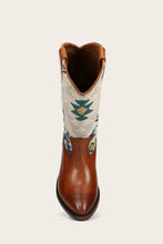 Load image into Gallery viewer, Frye Women BILLY SOUTHWEST PULL ON CARAMEL/ANTQPULLUP/STHWST FAB