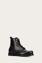 Load image into Gallery viewer, Frye Mens HUDSON WORKBOOT LUG BLACK