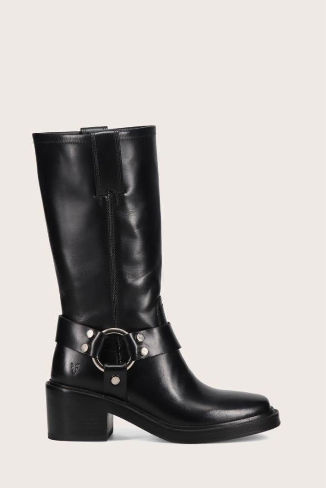 Frye Women KATE HARNESS BLACK/SOMBRA – Frye Canada