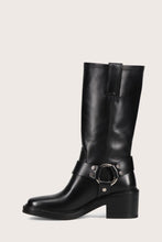 Load image into Gallery viewer, Frye Women KATE HARNESS BLACK/SOMBRA