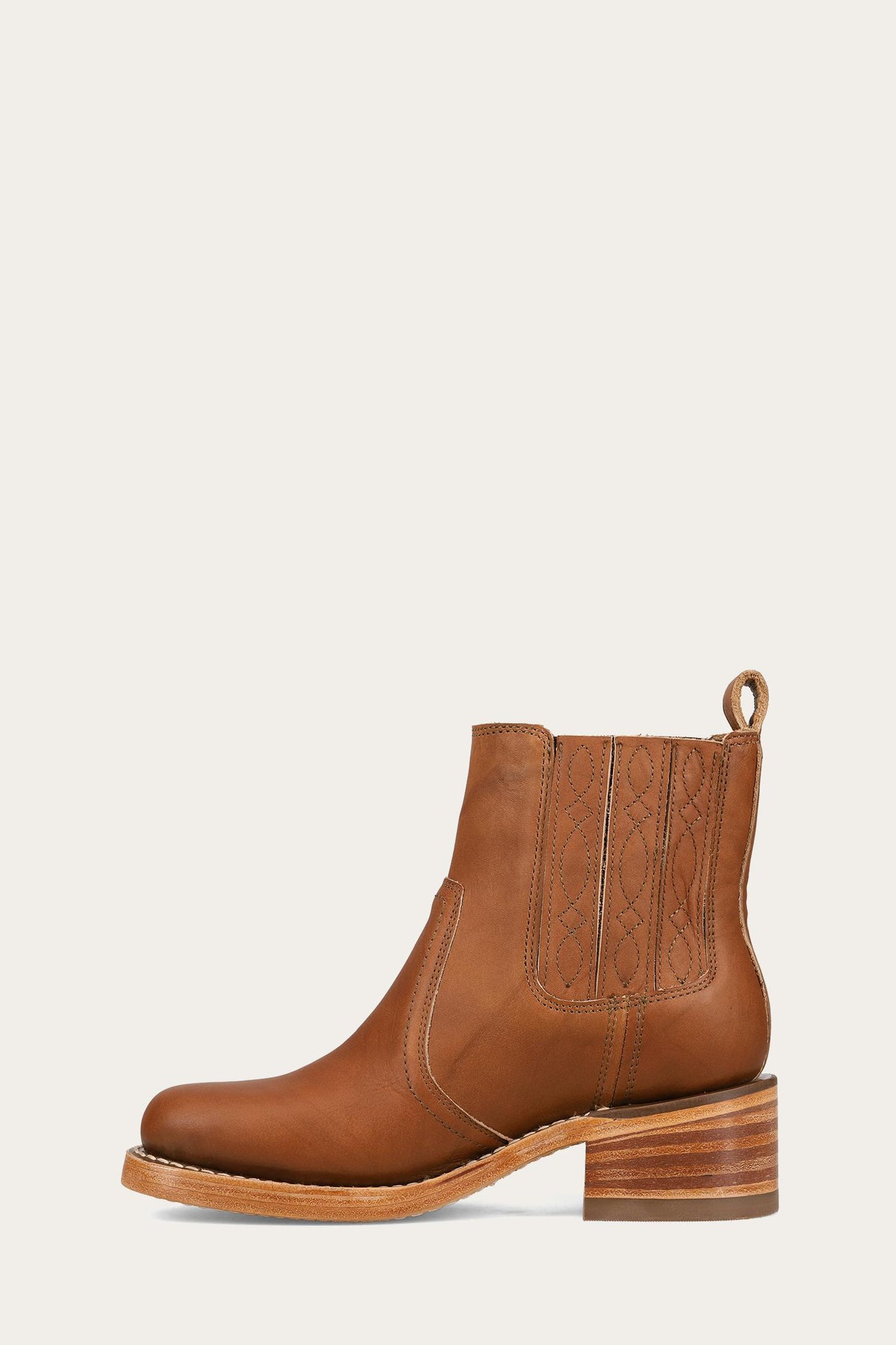 Frye Women’s Seth Chelsea Boot – Leather Ankle Boots With Goodyear Welt, Pull Tab, Padded Insole