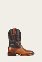 Load image into Gallery viewer, Frye Mens HAUSER ROPER SADDLE/DK BROWN