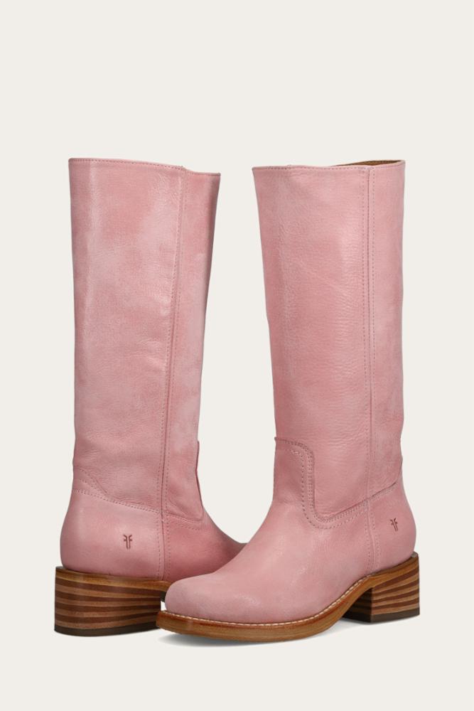 Frye Women CAMPUS 14L BOOT PINK/HARDROCK