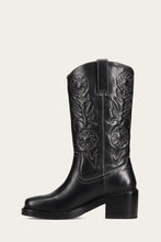 Load image into Gallery viewer, Frye Women KATE DECO STITCH BLACK/RICHMOND