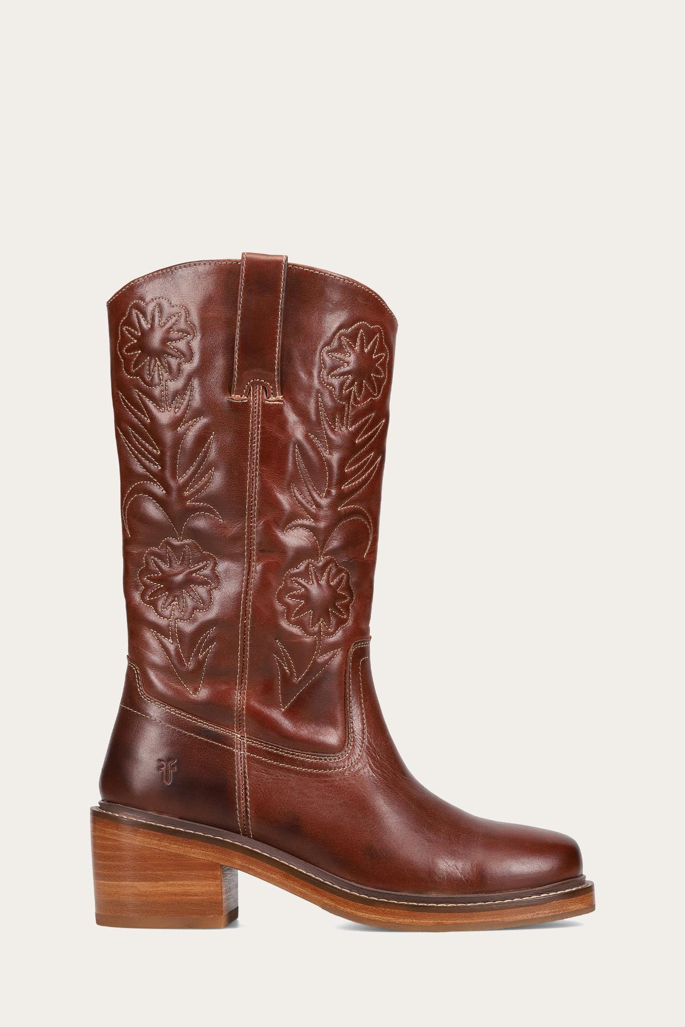 Frye Women KATE DECO STITCH AUBURN/RICHMOND