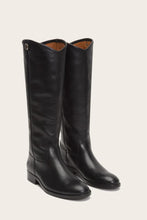 Load image into Gallery viewer, Frye Women MELISSA BUTTON TALL 2 BLACK