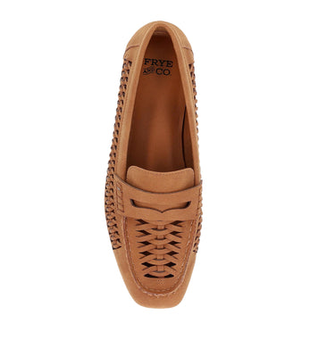 Frye Women FLORYS COGNAC/NAIR PU