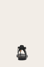 Load image into Gallery viewer, FRYE WOMEN TAYLOR SANDAL BLACK/SEMI VEG SOFT