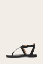 Load image into Gallery viewer, FRYE WOMEN TAYLOR SANDAL BLACK/SEMI VEG SOFT