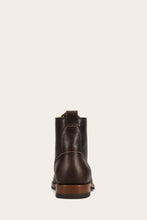 Load image into Gallery viewer, FRYE MEN HUDSON PLAIN TOE WORKBOOT BOURBON