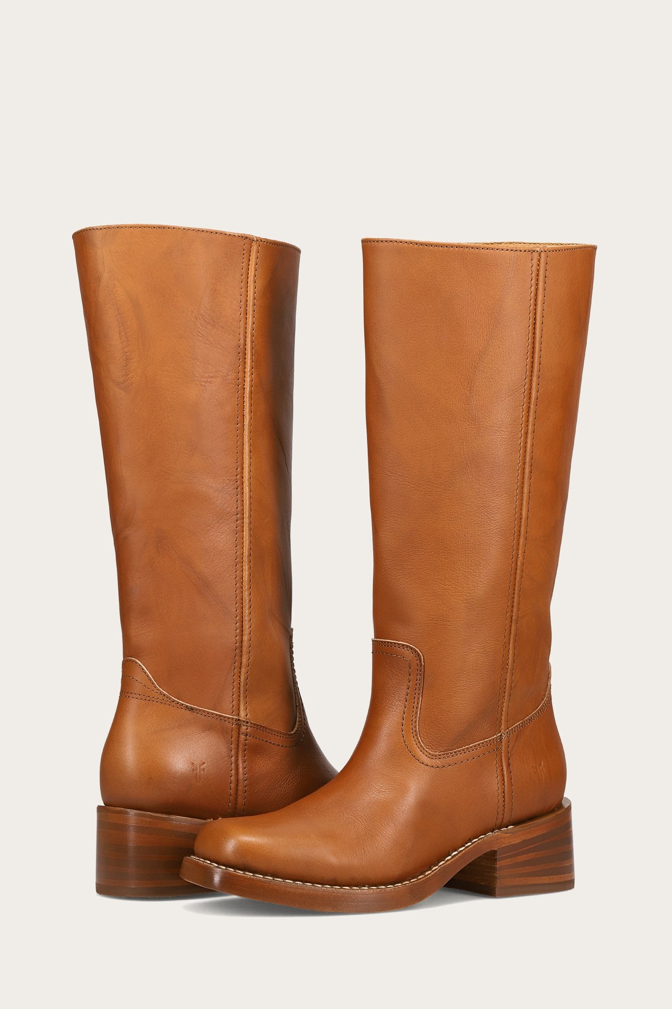 FRYE WOMEN CAMPUS 14L SADDLE/OILED LEATHER