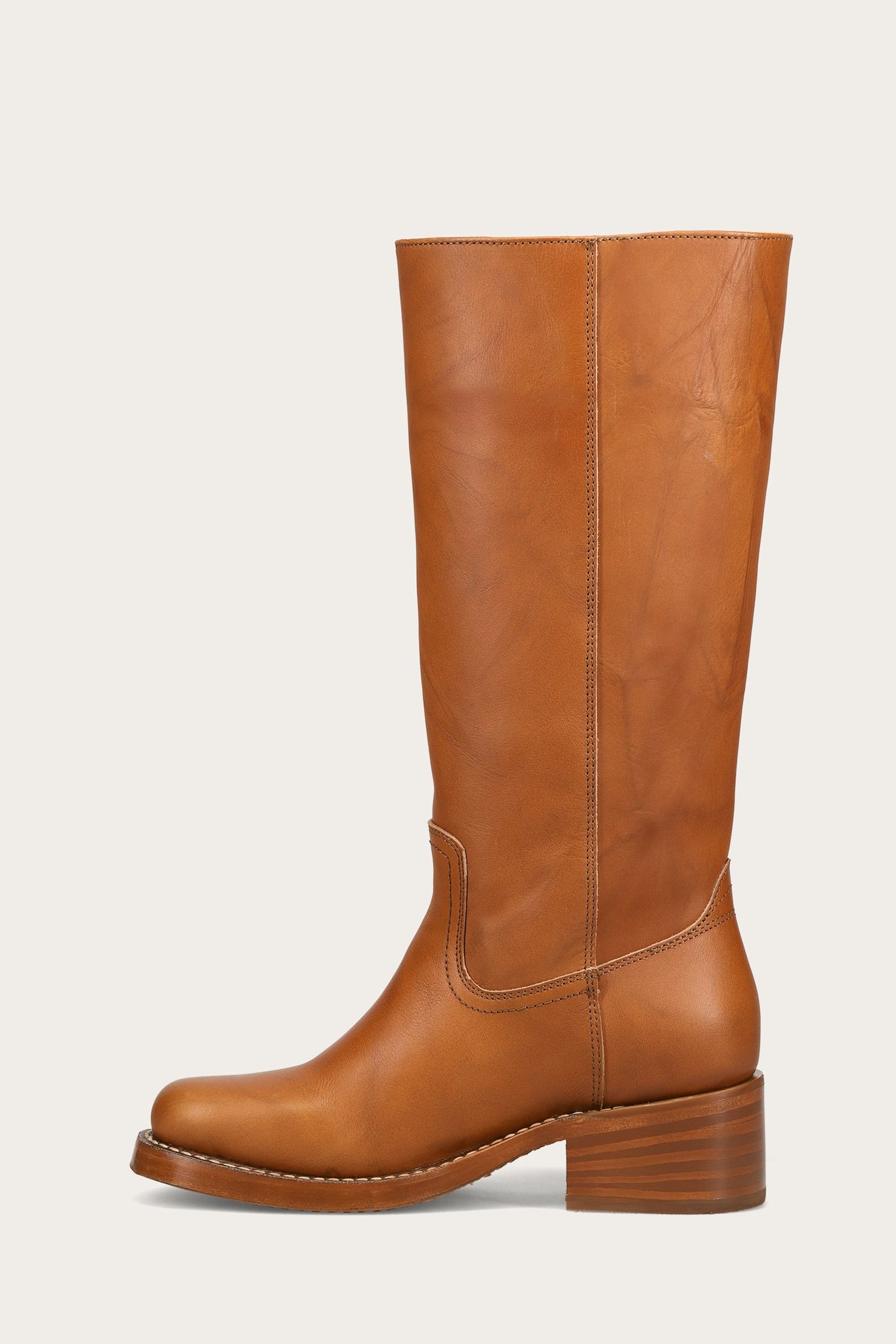 FRYE WOMEN CAMPUS 14L SADDLE/OILED LEATHER