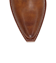Load image into Gallery viewer, FRYE AND CO WOMEN IRLENE TALL DECO STITCH OFF WHITE/CARAMEL/BROWN
