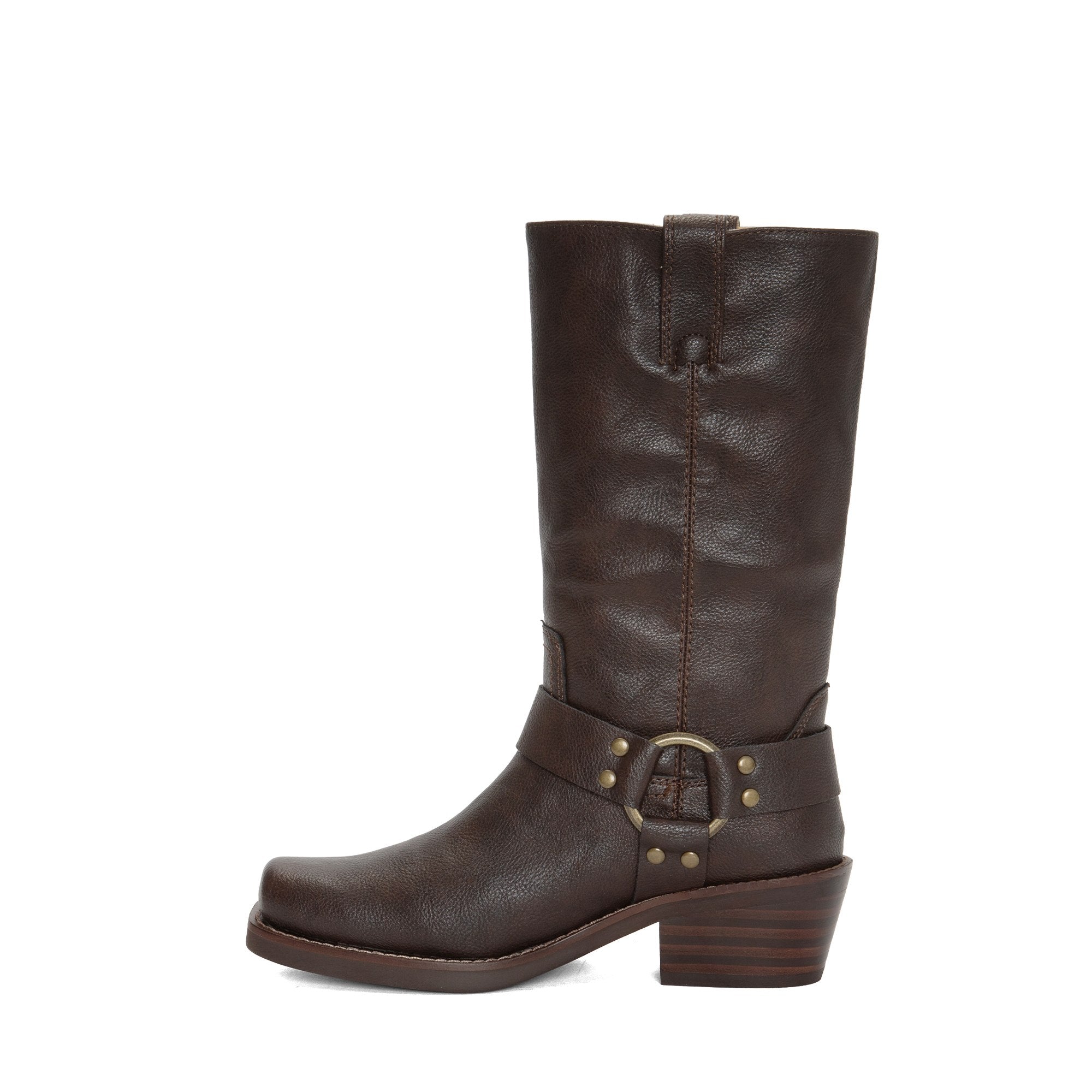 FRYE AND CO WOMEN LORRIE HARNESS 12 WALNUT