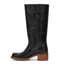 Load image into Gallery viewer, FRYE AND CO WOMEN MIRANDA14 WIDE CALF NEW BLACK/BANDIT