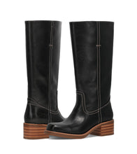 Load image into Gallery viewer, FRYE AND CO WOMEN MIRANDA14 WIDE CALF NEW BLACK/BANDIT