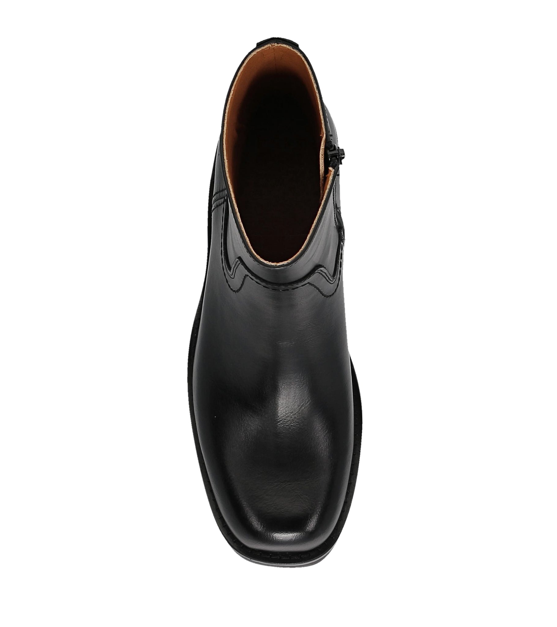 FRYE AND CO WOMEN MIRANDA LOW ZIP BLACK