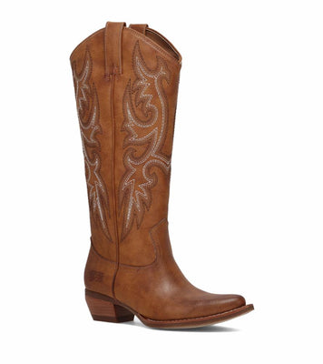 Frye Women IRLENE TALL DECO STITCH CARAMEL