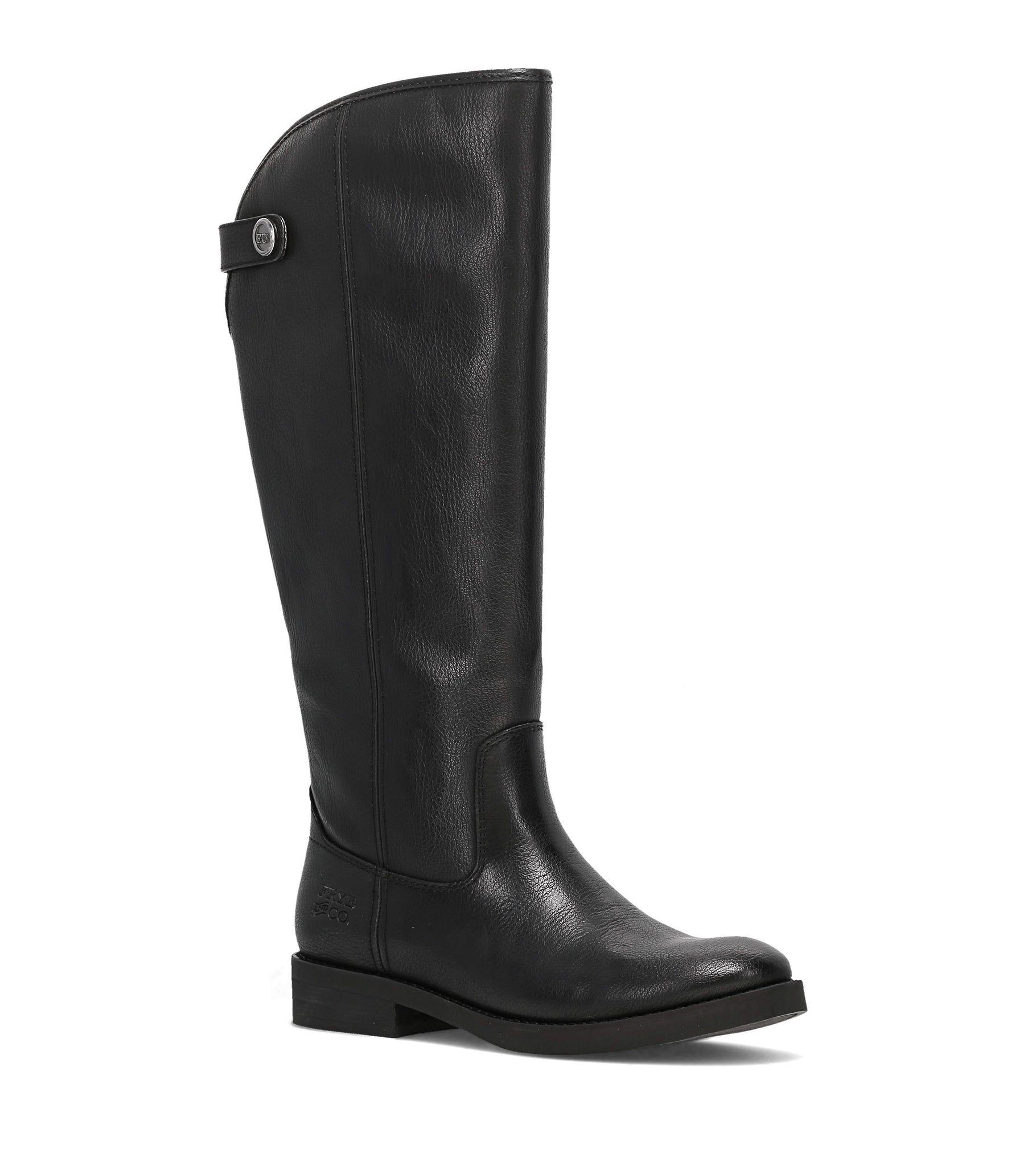 FRYE AND CO WOMEN KELLIE BUTTON TALL BLACK/MAZE