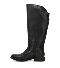 Load image into Gallery viewer, FRYE AND CO WOMEN KELLIE BUTTON TALL BLACK/MAZE