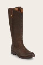 Load image into Gallery viewer, Frye Women MELISSA DOUBLE SOLE BUTTON LUG BROWN