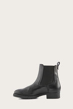 Load image into Gallery viewer, Frye Women MELISSA DOUBLE SOLE CHELSEA BLACK/WAXY BURNISHED LEATHER