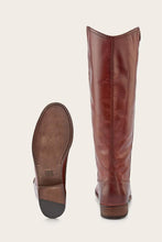 Load image into Gallery viewer, Frye Women MELISSA BUTTON TALL 2 MAHOGANY