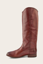 Load image into Gallery viewer, Frye Women MELISSA BUTTON TALL 2 MAHOGANY