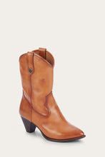 Load image into Gallery viewer, Frye Women JUNE WESTERN BRONZE/AVALON LEATHER