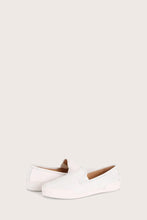 Load image into Gallery viewer, Frye Women MIA SLIP ON WHITE/BURNISHED WAXY LEATHER