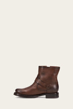 Load image into Gallery viewer, Frye Women VERONICA BOOTIE CHOCOLATE/VINTAGE PULL UP