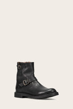 Load image into Gallery viewer, Frye Mens DEAN MOTO BLACK/SOFT TUMBLED LEA