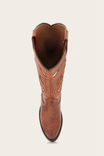 Load image into Gallery viewer, Frye Women SHELBY DECO STITCH PULL ON CARAMEL/VINTAGE