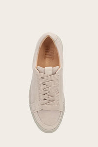 Frye Women IVY COURT LOW LACE IVORY/SUEDE