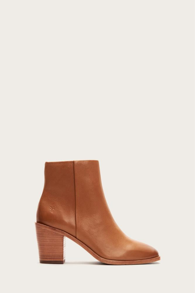 Frye tan outlet booties