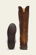 Load image into Gallery viewer, Frye Women PAIGE TALL RIDING BOOT COGNAC/WASHED ANTIQUE PULL UP