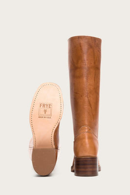 Frye Women CAMPUS 14L SADDLE/OILED LEATHER