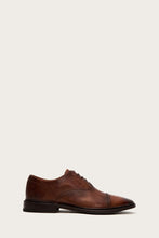 Load image into Gallery viewer, Frye Mens PAUL BAL OXFORD COGNAC/ANTIQUE PULL UP
