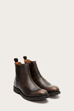 Load image into Gallery viewer, Frye Mens BOWERY CHELSEA BLACK/STONEWASH