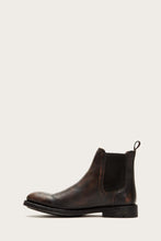 Load image into Gallery viewer, Frye Mens BOWERY CHELSEA BLACK/STONEWASH