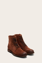 Load image into Gallery viewer, Frye Mens TYLER LACE UP BROWN