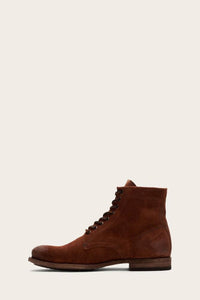 Frye Mens TYLER LACE UP BROWN